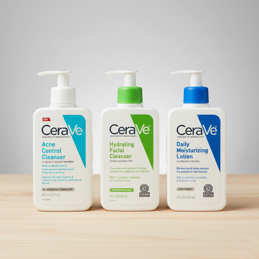 Cerave Acne Control | Foaming | Smoothing | Blemishing Control | Hydrating Cleanser And Moisturising Lotion !