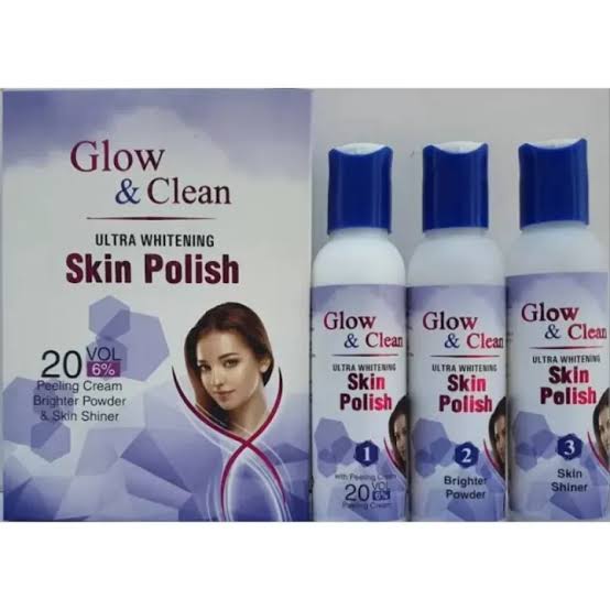 Glow And Clean Ultra Whitening Skin Polish With Extra Glowing Features