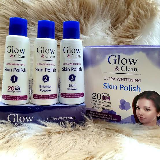 Glow And Clean Ultra Whitening Skin Polish With Extra Glowing Features