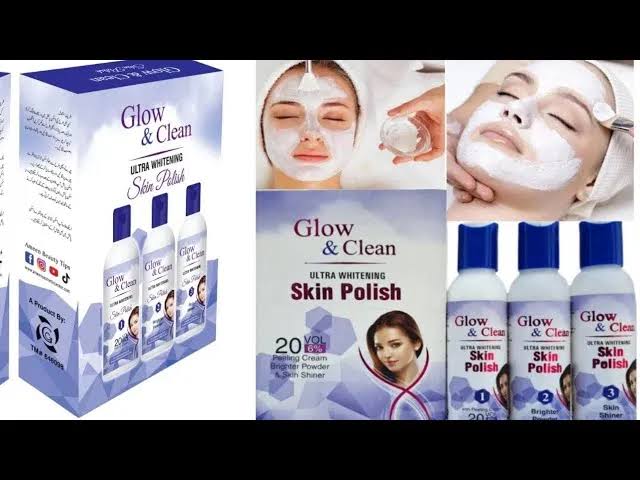 Glow And Clean Ultra Whitening Skin Polish With Extra Glowing Features